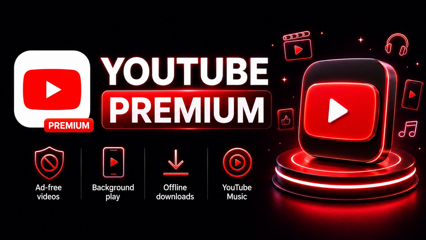 SLOT YOUTUBE PREMIUM 12 THÁNG