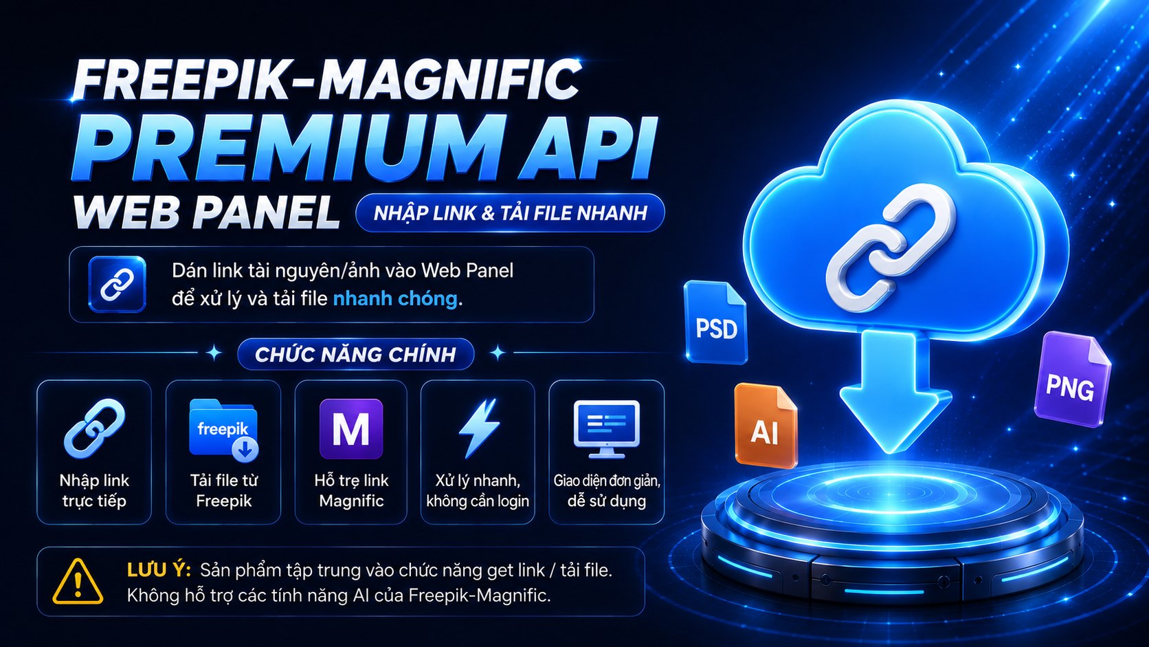 FreePik ( magnific ) pre + 45k credits 1 tháng  ( BH 5 NGÀY )