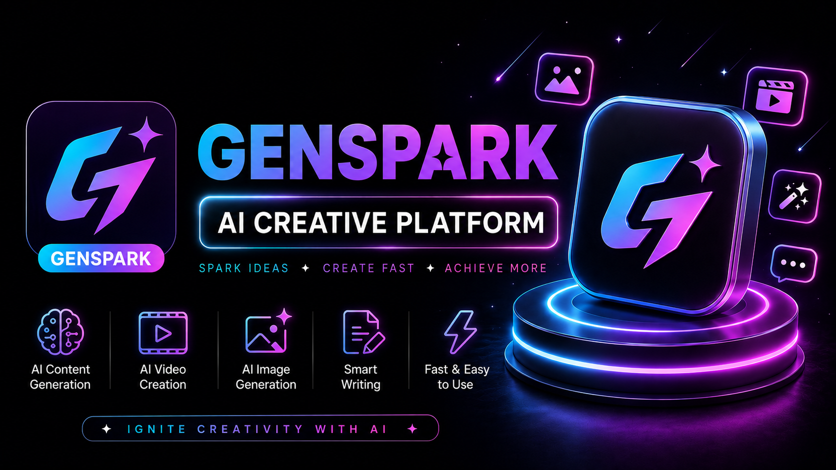Genspark plus 10k cre 1 tháng ( BH 24h )