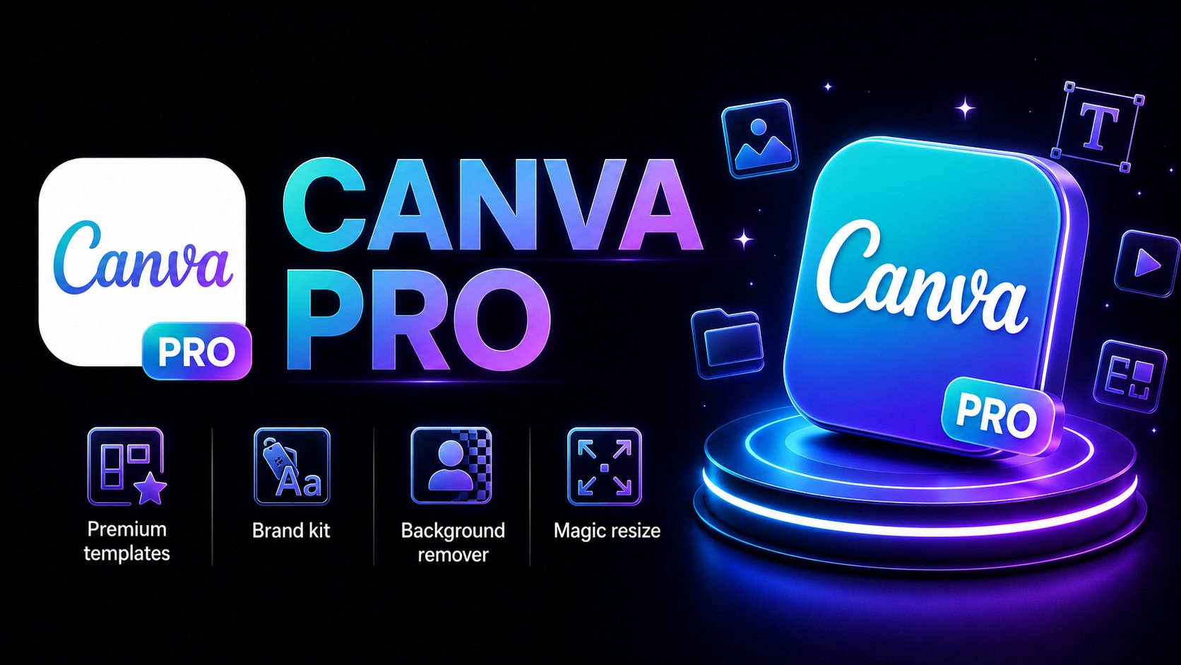 SLOT CANVA EDU 1 NĂM (Bảo hành Full)